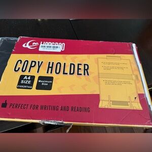 1pc document stand, Manuscript holder, typing holder,reading shelf